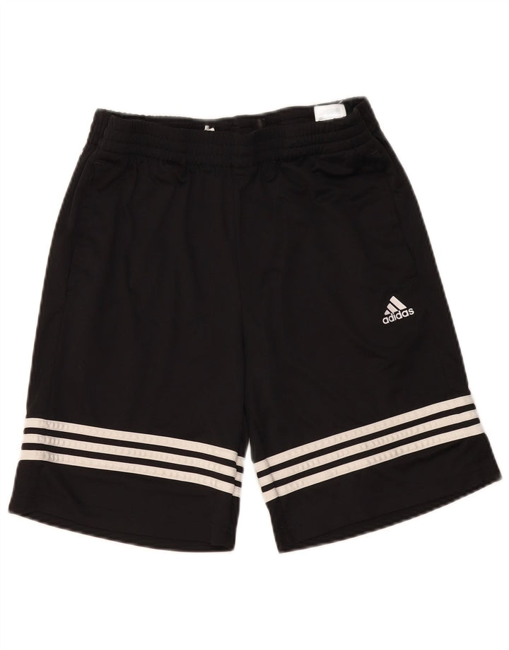Pantaloni scurți sport Aeroready ADIDAS 15-16 ani poliester negru