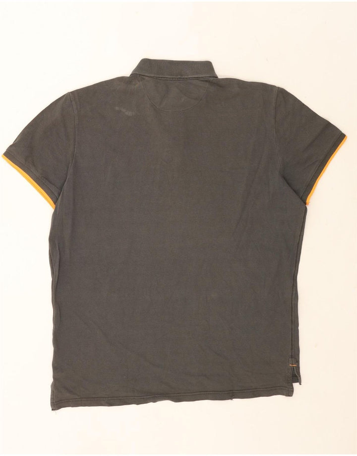 AMERICAN EAGLE Tricou polo pentru bărbați XL bumbac gri