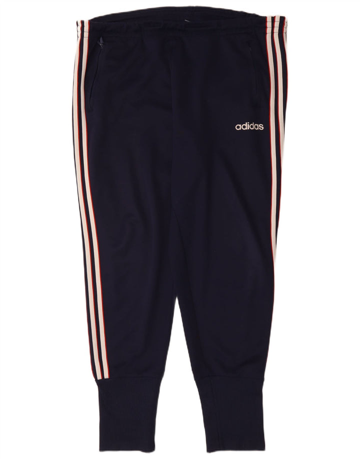 Pantaloni de trening pentru bărbați ADIDAS Joggeri UK 44/46 Poliester mare bleumarin