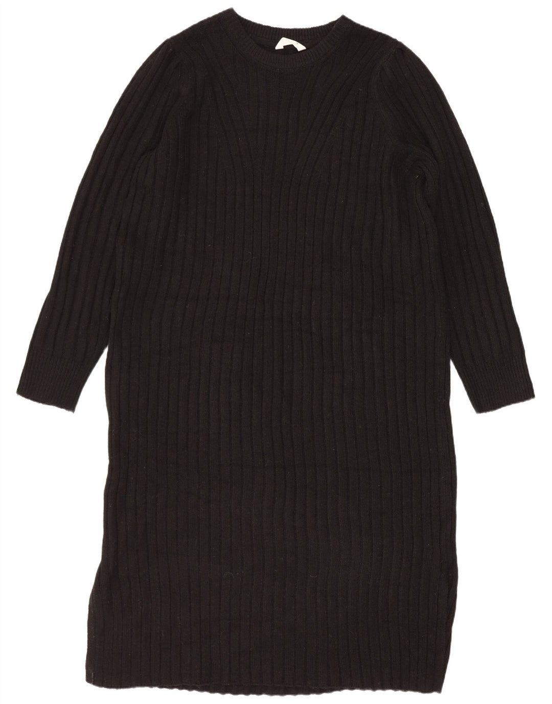 John Lewis Rochie Jumper supradimensionată pentru femei cu mânecă lungă UK 14 Medium Black