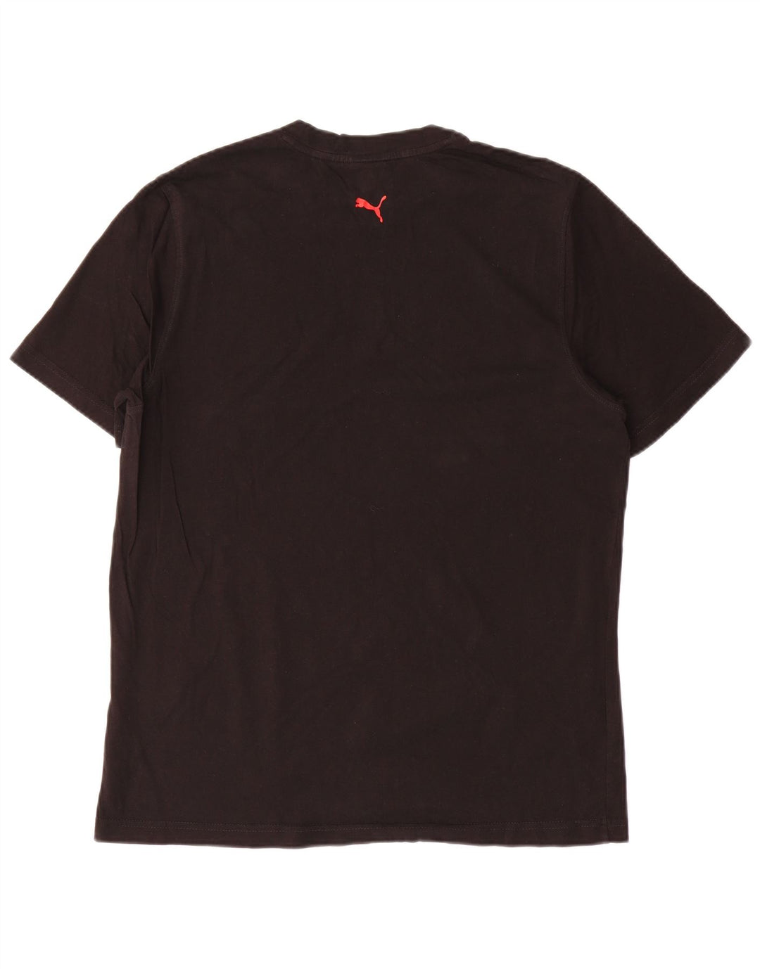 Tricou grafic Puma pentru bărbați Top mare din bumbac negru