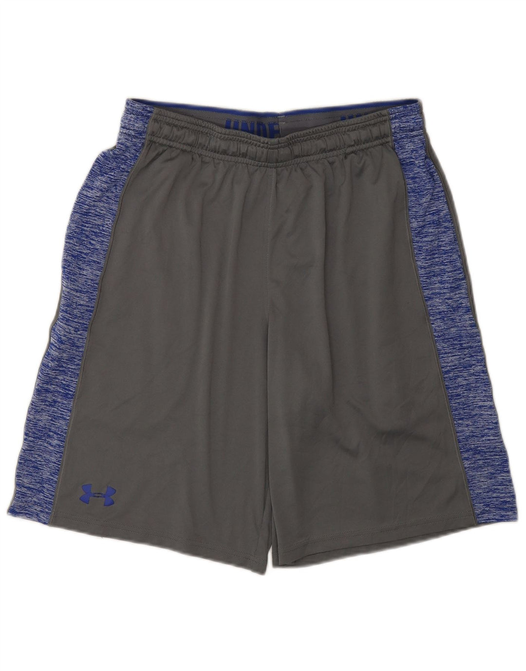 Pantaloni scurți sport Under Armour pentru bărbați, gri mediu, poliester color bloc
