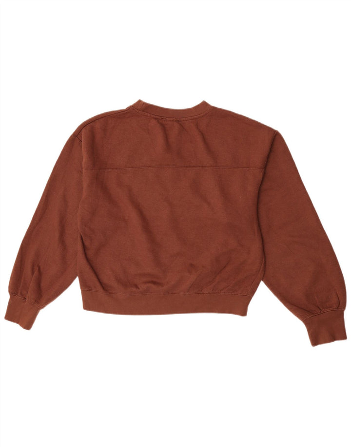 Pulover Crop pentru femei Zara UK 14 Maro Mediu