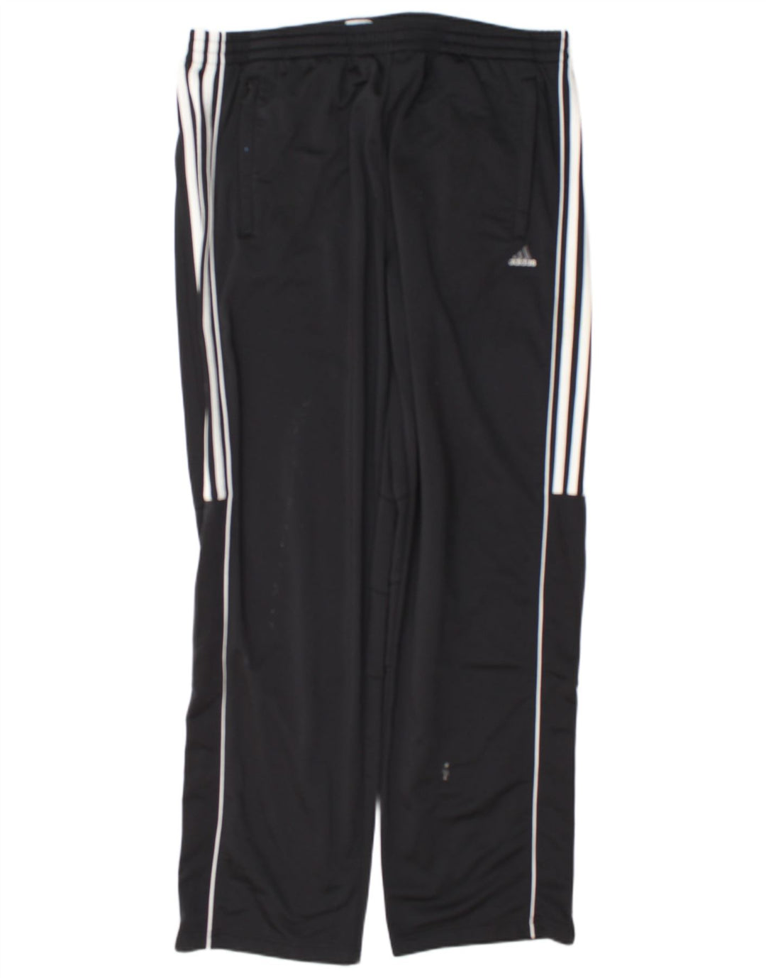 Pantaloni de trening pentru bărbați Adidas XL poliester cu dungi negre