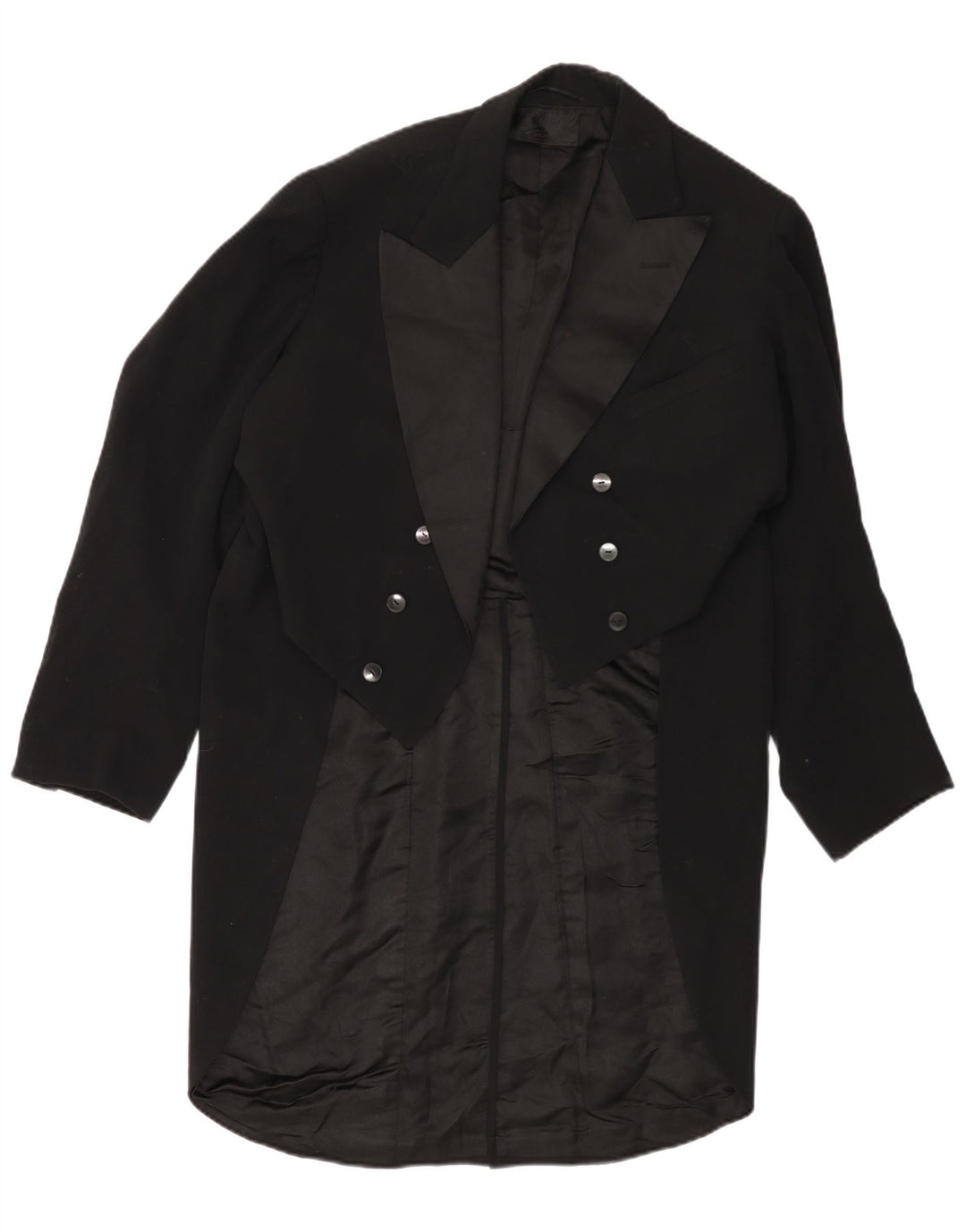 Jachetă frac pentru bărbați VINTAGE UK 38 Medium Black