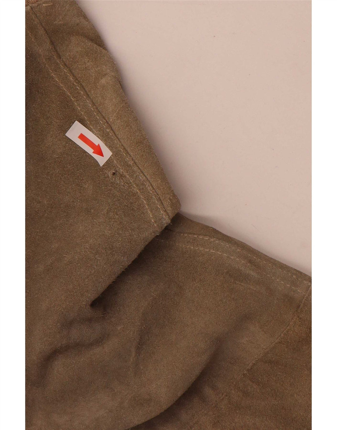 Bomber vintage pentru bărbați din piele intoarsa UK 38 Medium Green Green