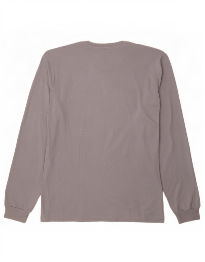 Top pentru bărbați Champion cu mânecă lungă 2XL, bumbac albastru