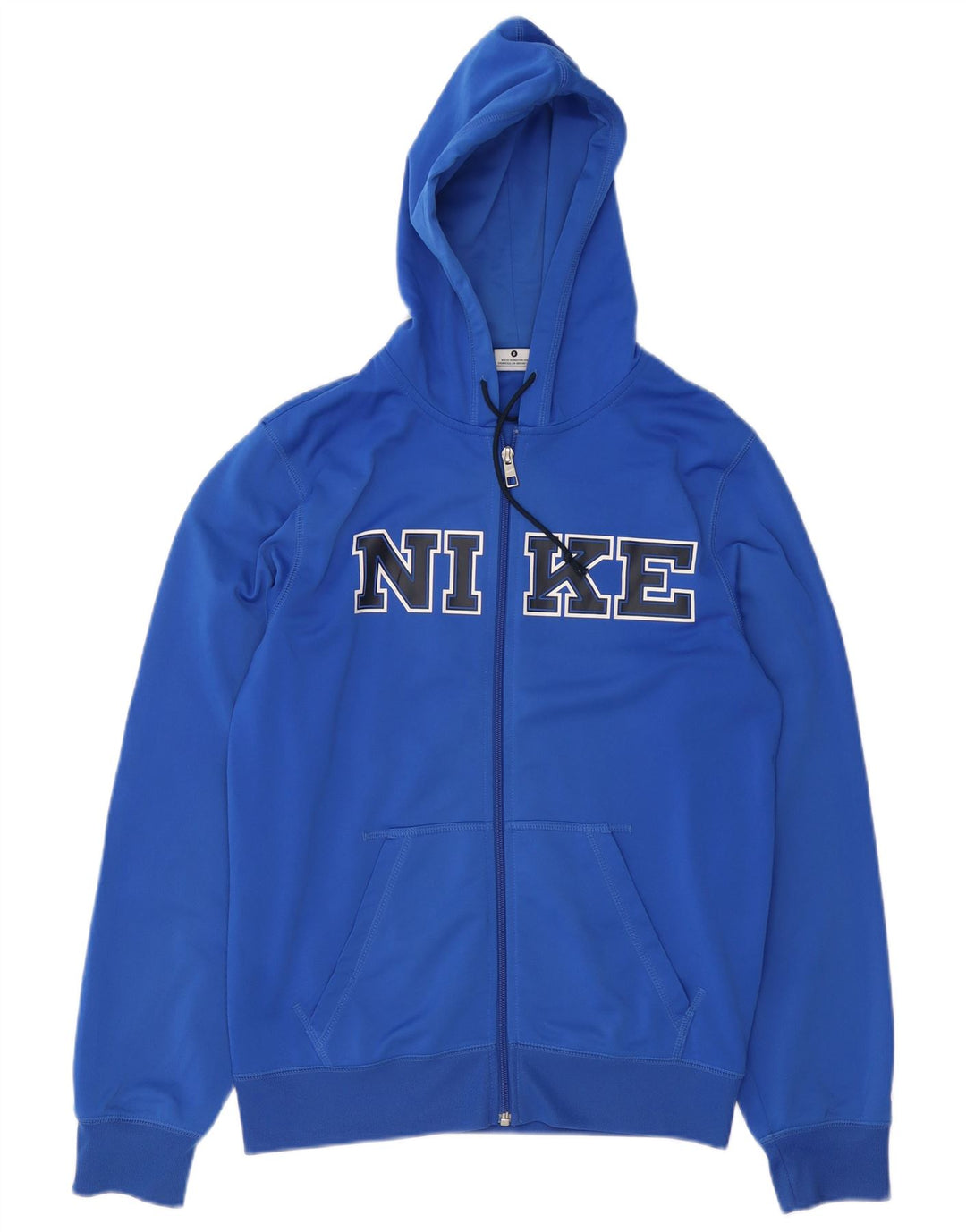 Pulover Nike Graphic Zip pentru bărbați, poliester albastru mic