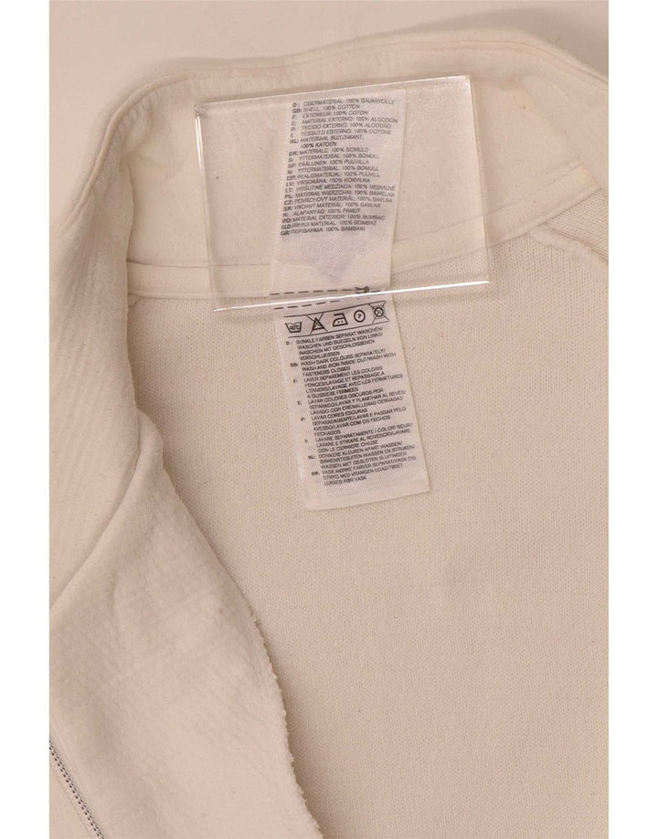 Jachetă de top pentru trening Adidas Regular Fit UK 12 Medium White Striped