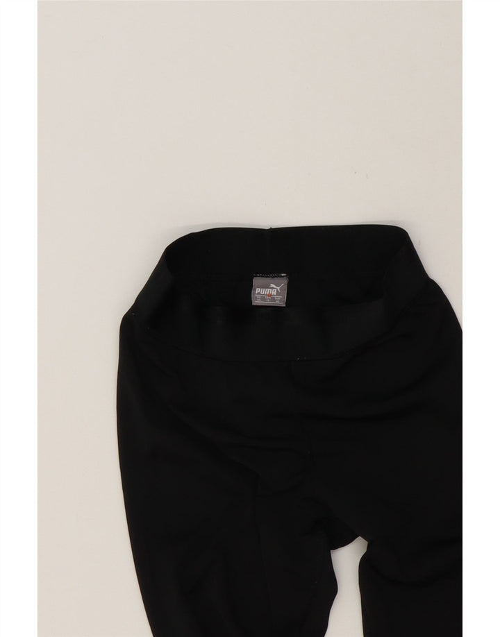 PUMA Womens Leggings UK 4 XS  Black Vintage Puma and Second-Hand Puma from Messina Hembry 