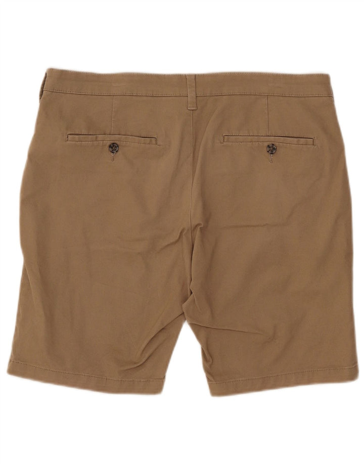 Pantaloni scurți chino pentru bărbați Marks & Spencer W34, mari, bej, bumbac