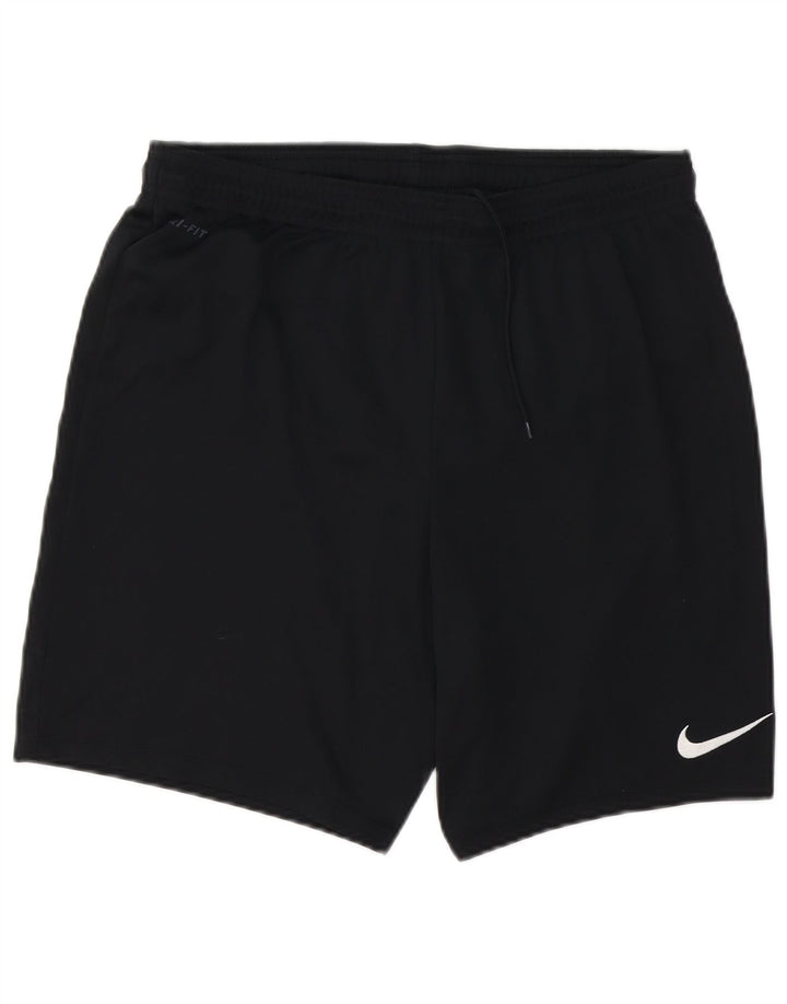 Pantaloni scurți sport Nike Dri Fit pentru bărbați, mari, negru, poliester
