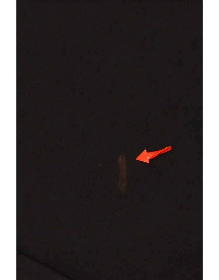 Bluză cu mânecă lungă Levi's pentru bărbați, bumbac negru