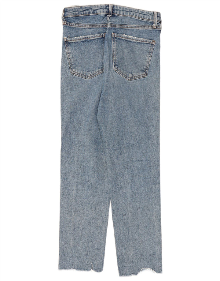 Blugi slim dama Zara EU 38 Mici W28 L26 Albastru