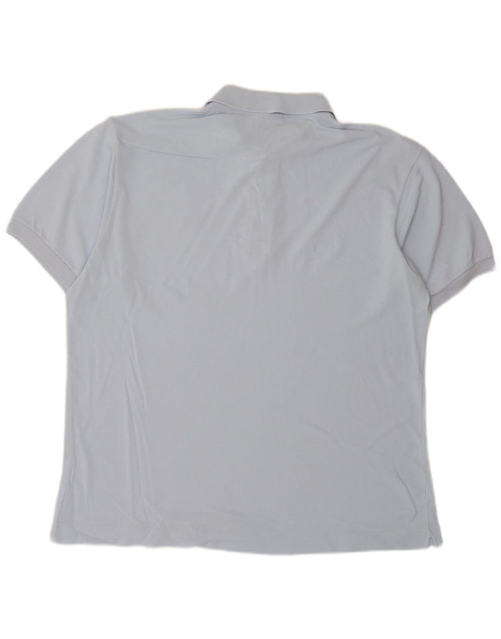 Tricou polo LACOSTE pentru bărbați mărimea 5 mare, albastru, bumbac