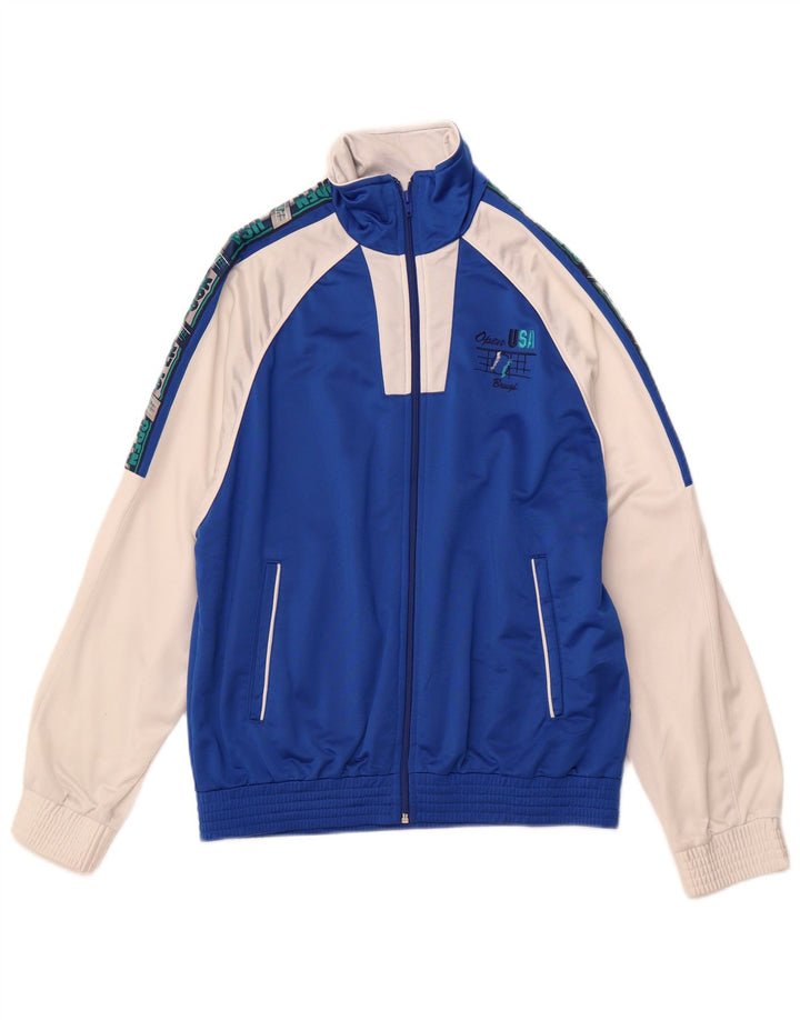 Jachetă de trening grafică BRUGI SUA pentru bărbați IT 48 Medium Blue Colorblock