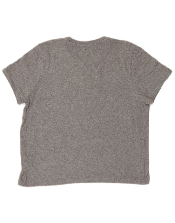 Tricou cu grafic crop Levi's pentru femei, UK 14, gri mediu