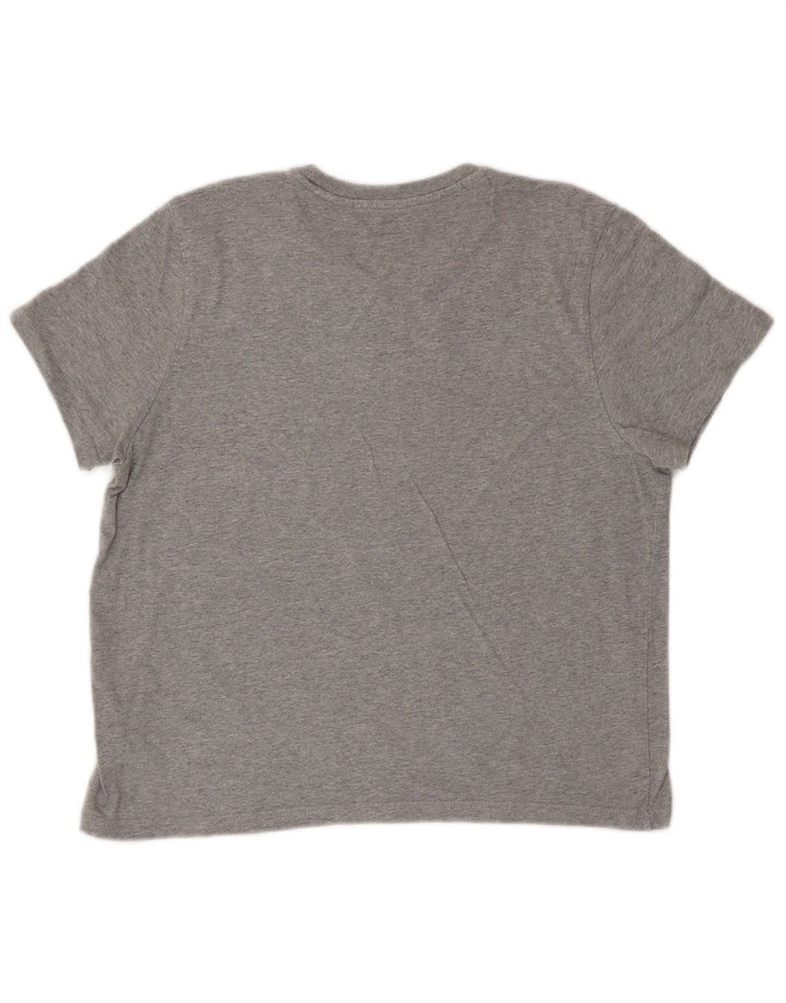 Tricou cu grafic crop Levi's pentru femei, UK 14, gri mediu
