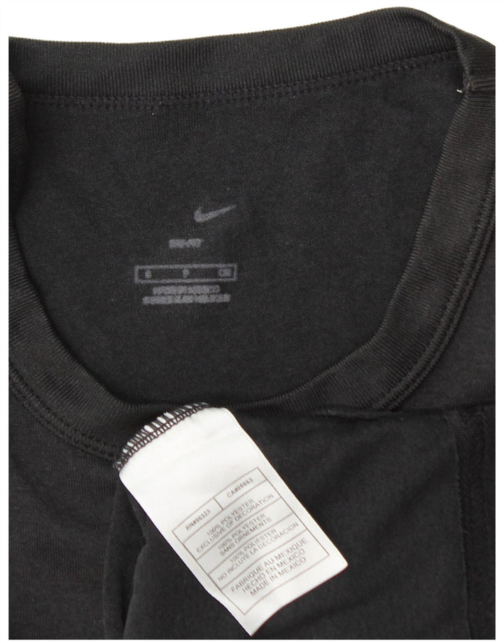 Tricou Nike Dri Fit pentru bărbați Top Mediu Negru Poliester