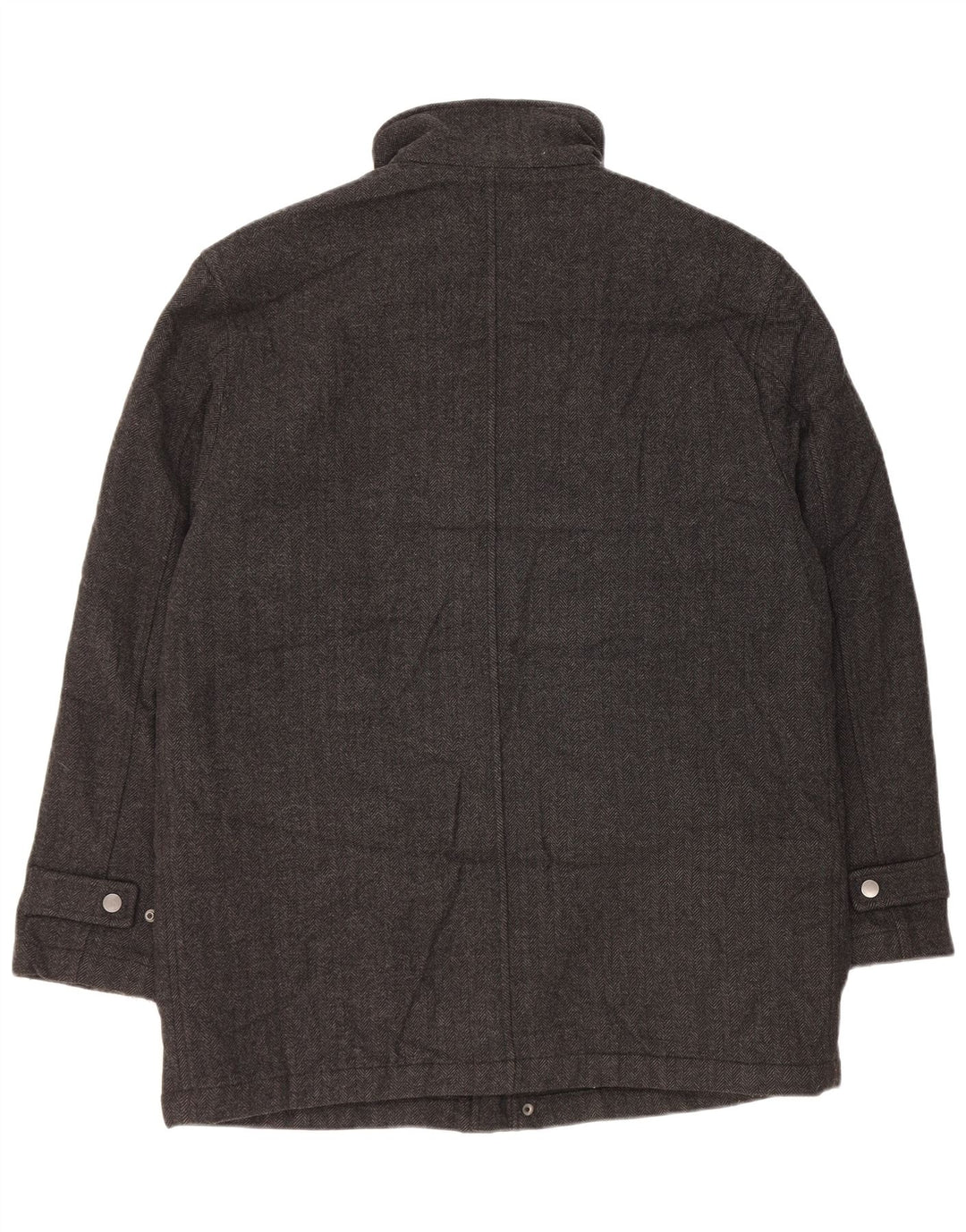 Jachetă de vânt pentru bărbați John Lewis UK 42 XL Lână gri Herringbone