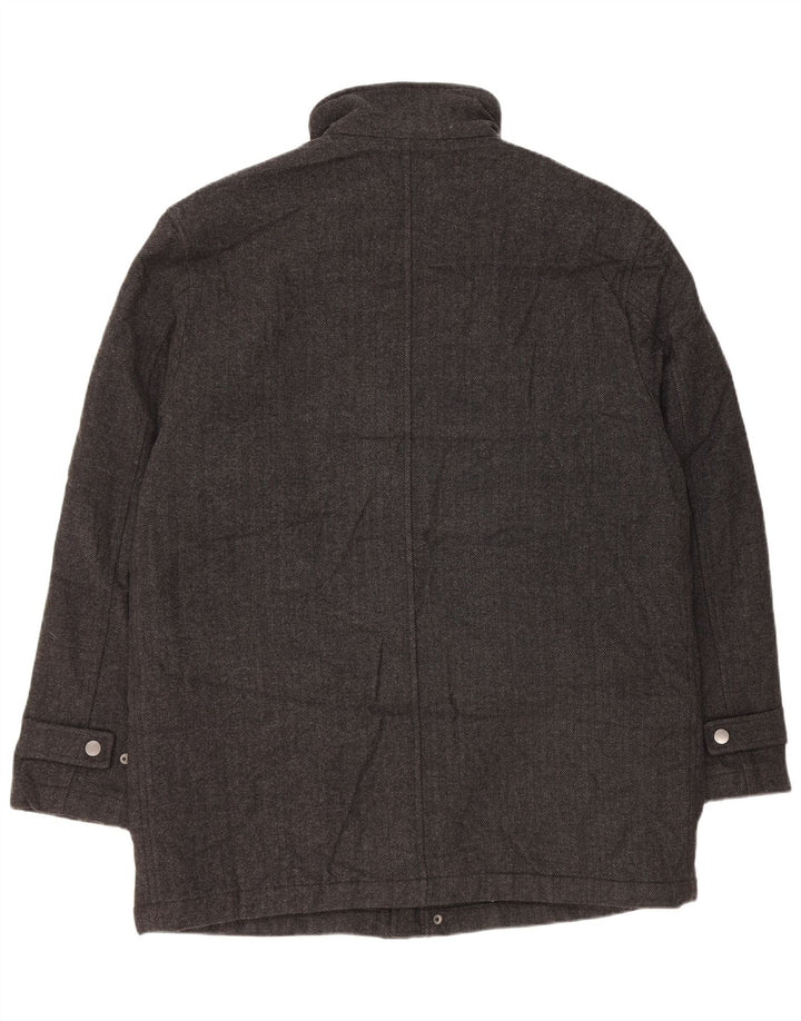 Jachetă de vânt pentru bărbați John Lewis UK 42 XL Lână gri Herringbone