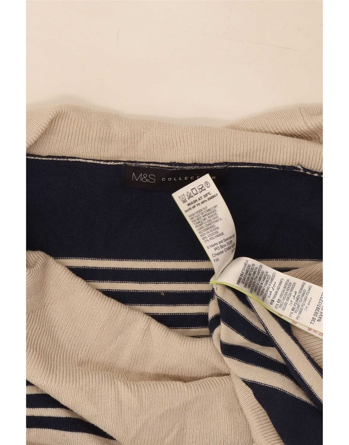 Pulover pentru femei Marks & Spencer cu gât rulat, UK 14 Medium Bleumarin