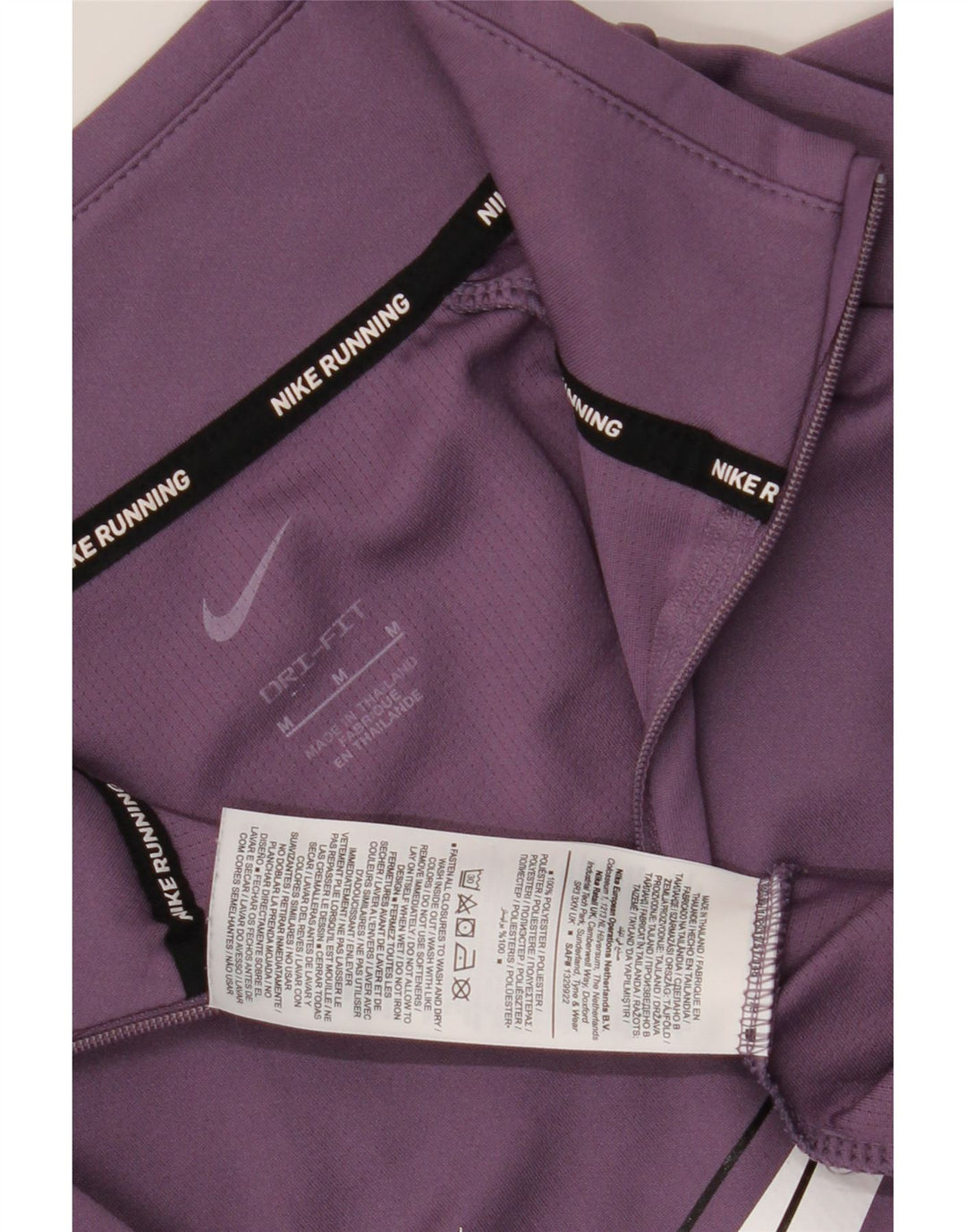Top de trening Nike Dri Fit Graphic Pulover pentru femei UK 14 Mov mediu