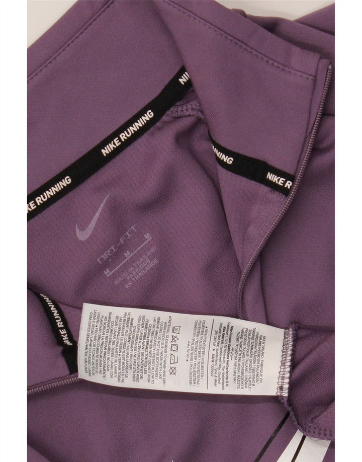 Top de trening Nike Dri Fit Graphic Pulover pentru femei UK 14 Mov mediu