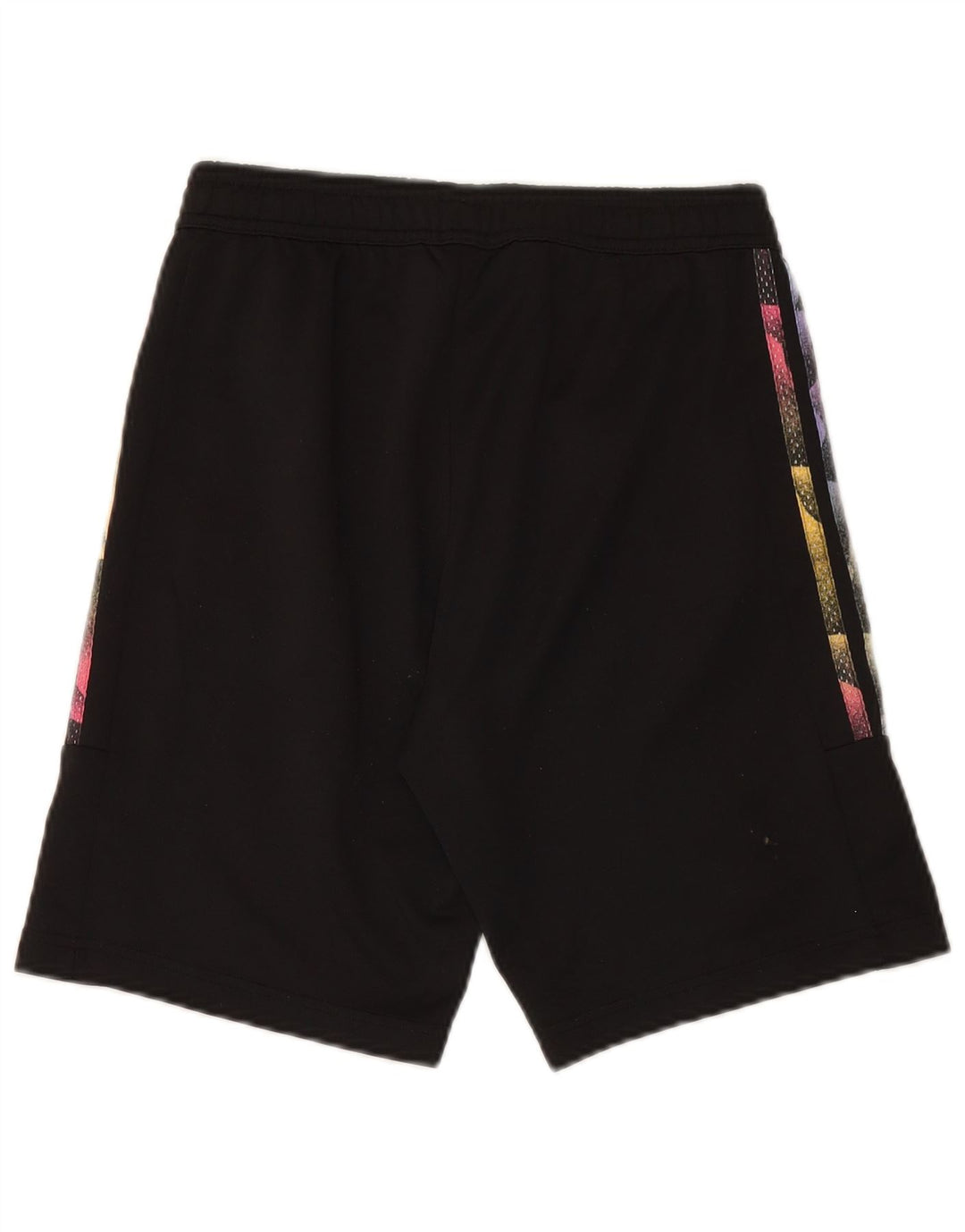 Pantaloni scurți sport pentru fete ADIDAS 13-14 ani W28 L8 poliester negru
