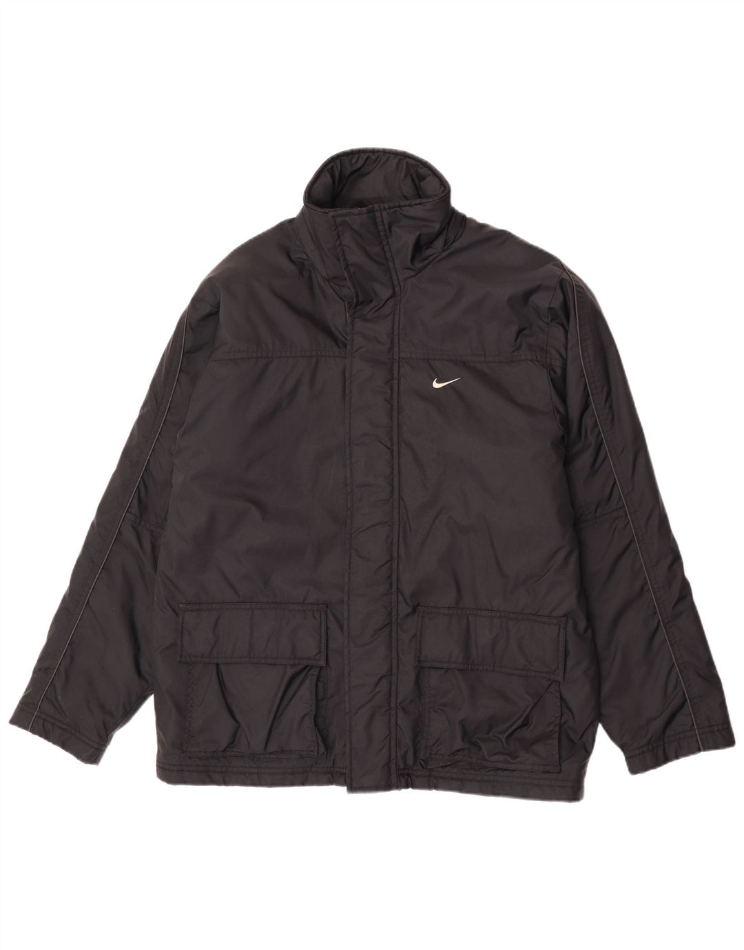 Jachetă de vânt pentru bărbați Nike, nailon mediu negru