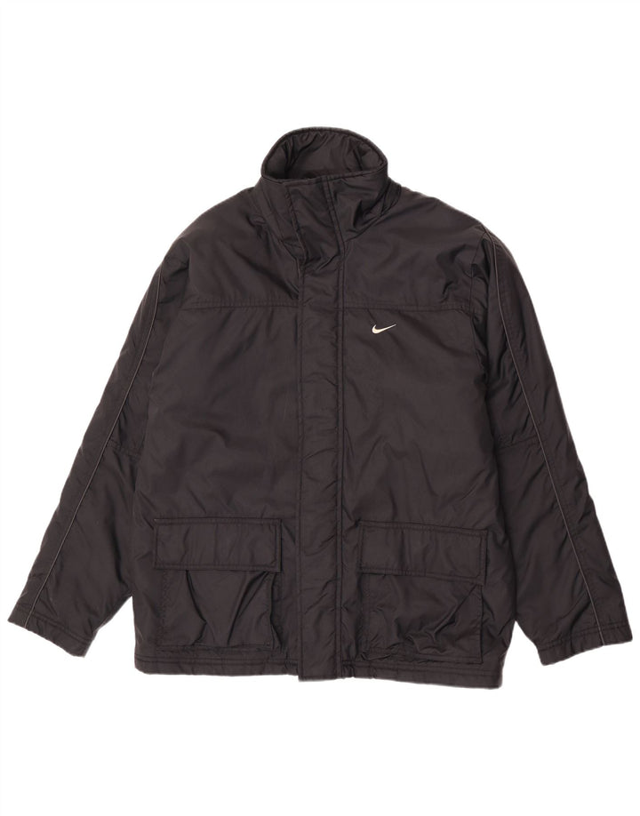 Jachetă de vânt pentru bărbați Nike, nailon mediu negru