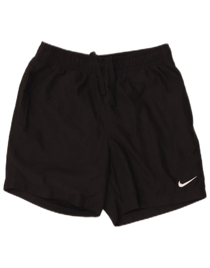 Pantaloni scurti sport Nike pentru bărbați, poliester negru mic