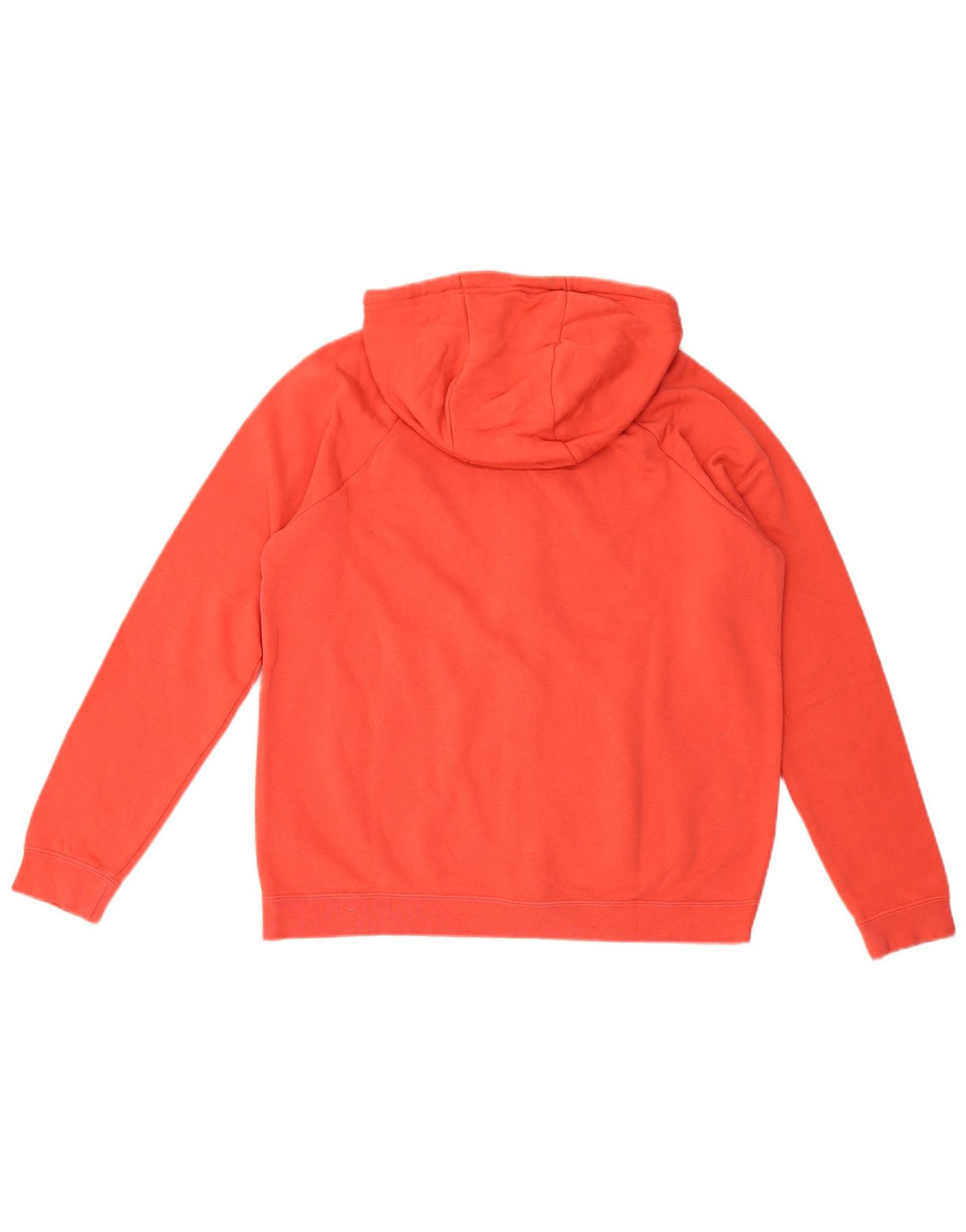 Pulover Nike pentru femei, supradimensionat, cu fermoar, UK 14, bumbac roșu mediu