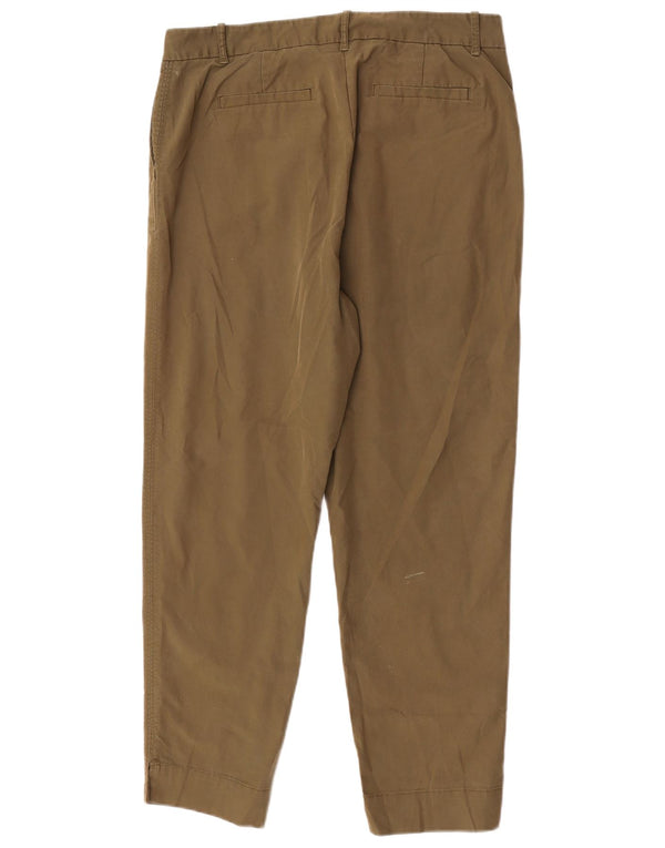 Pantaloni chino conici pentru femei Marks & Spencer UK 16 Large W32 L27 Khaki