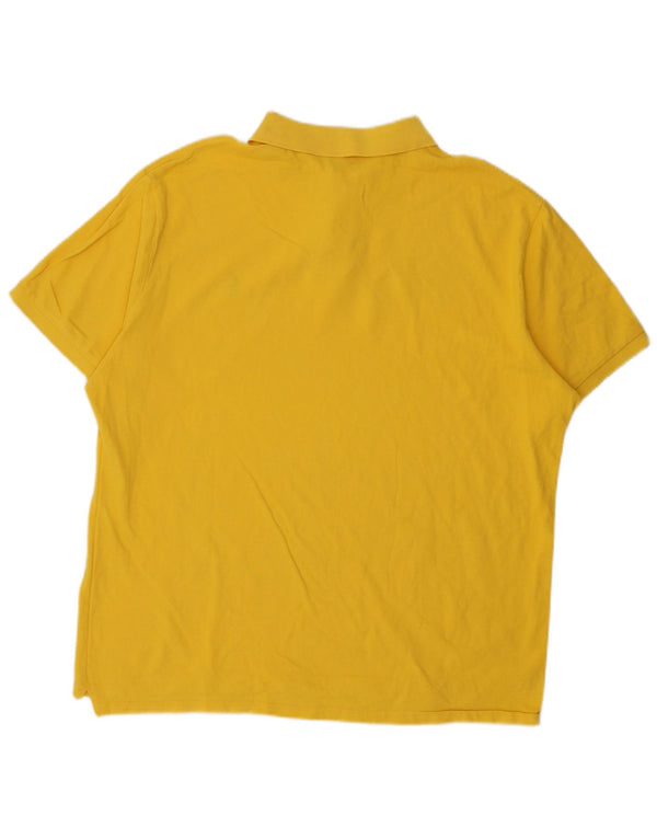 Polo Ralph Lauren pentru bărbați, personalizat, slim fit, galben 2XL