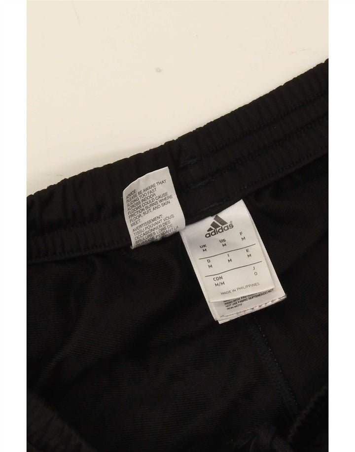 Pantaloni de trening Adidas pentru bărbați Joggeri poliester mediu negru