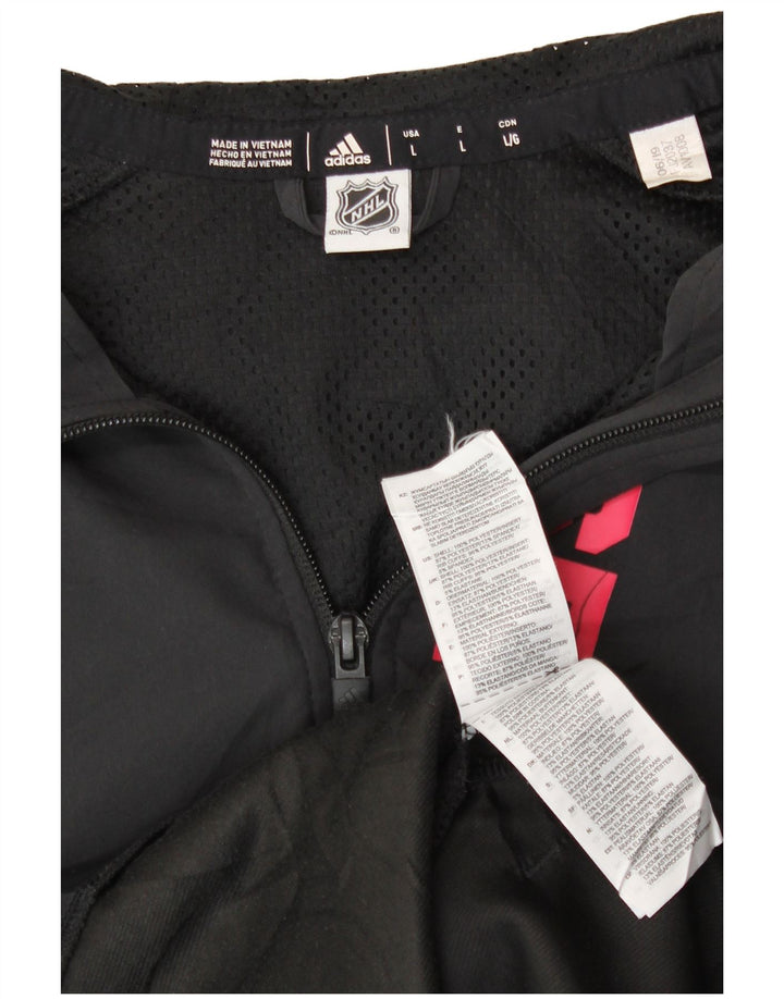 ADIDAS Ottawa Senators Graphic Trening Top Jachetă mare, negru