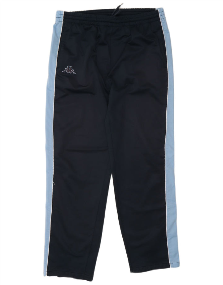 Pantaloni de trening pentru bărbați Kappa Pantaloni de jogging mari, bleumarin, poliester color bloc