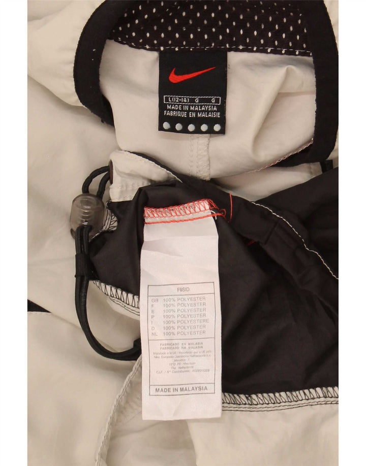 Top de trening Nike Pullover pentru femei US 12/14, mare, bej, bloc de culoare