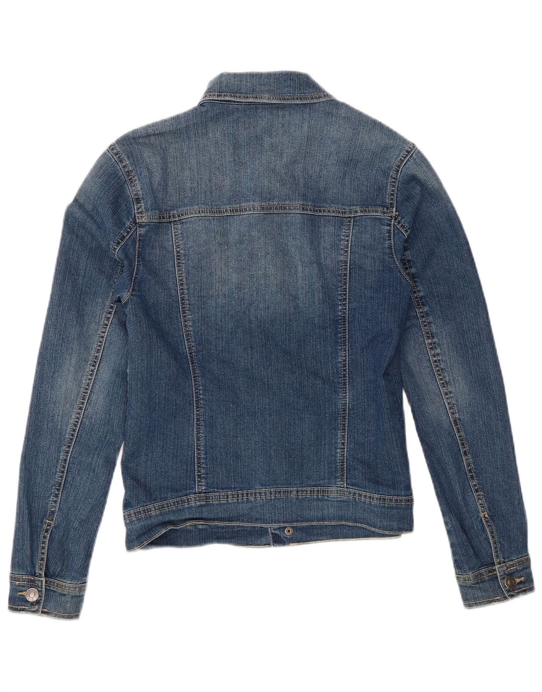 Jachetă Benetton Băieți Denim 13-14 Ani 3XL Bumbac Albastru