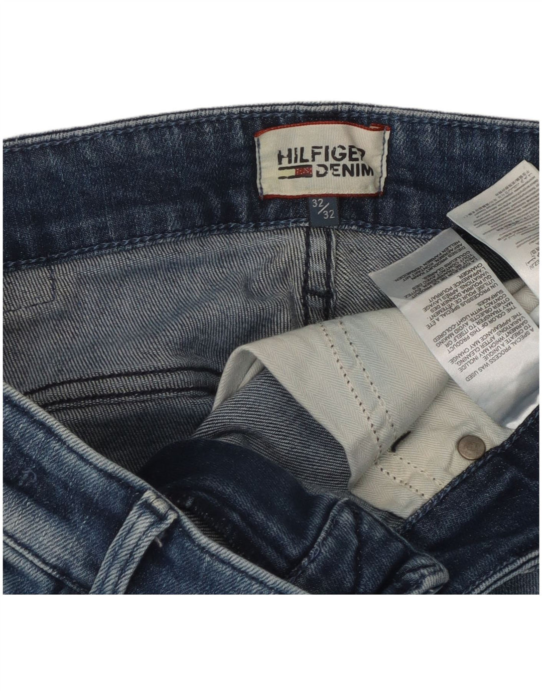 Blugi slim pentru bărbați Tommy Hilfiger W32 L29 Bumbac albastru
