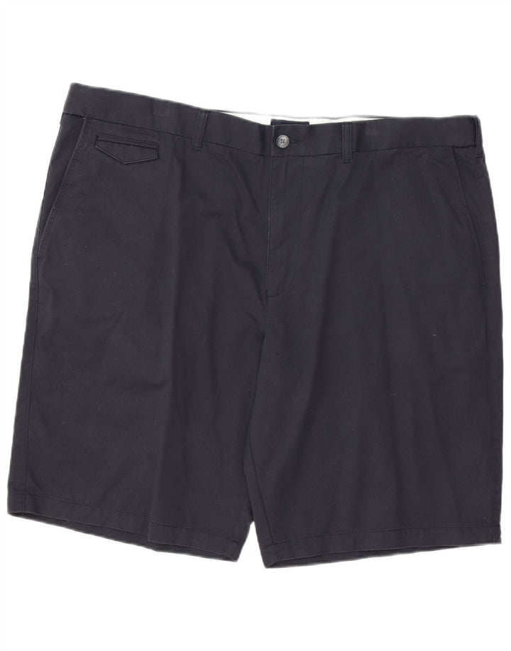 Pantaloni scurți chino pentru bărbați Marks & Spencer W44 2XL bumbac bleumarin