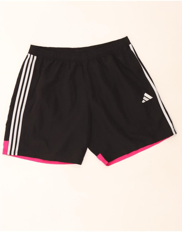 Pantaloni scurți sport pentru bărbați Adidas Aeroready Slim Fit 2XL, negru, poliester color bloc