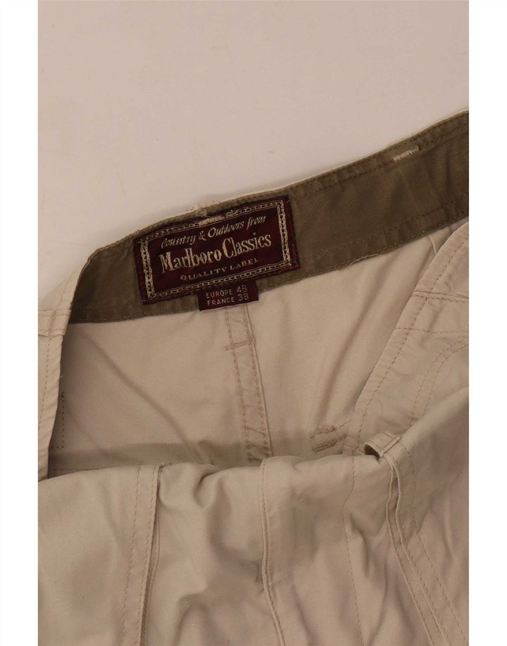 Pantaloni scurti cargo pentru femei Marlboro Classics EU 38 Medium W28 Bej