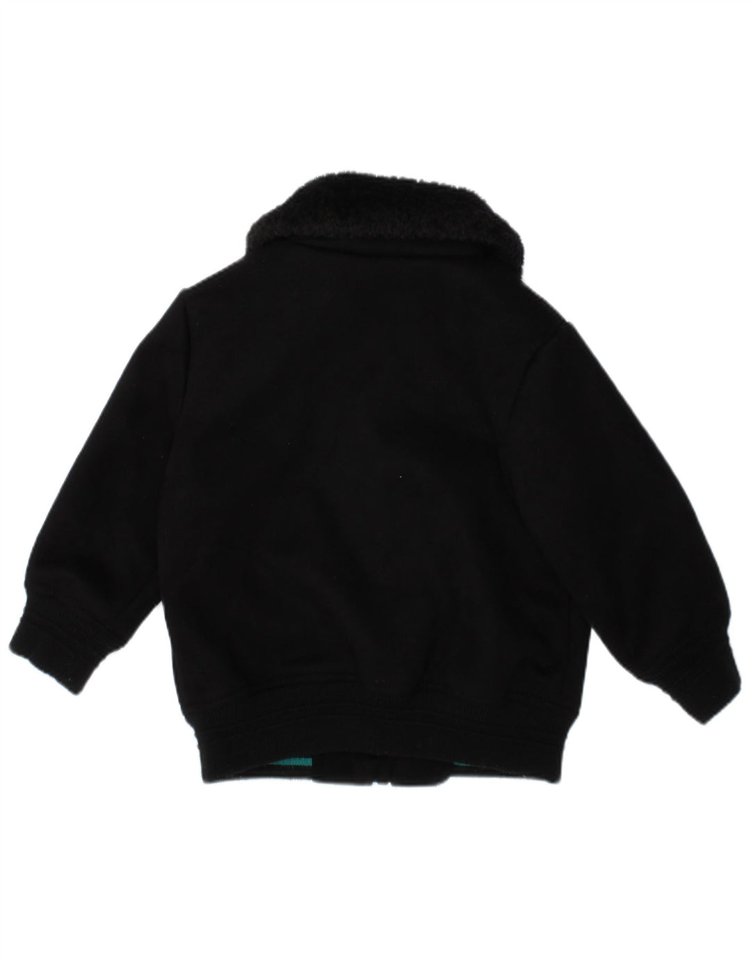 Jachetă bomber pentru bebeluși Ted Baker 12-18 luni, poliester negru