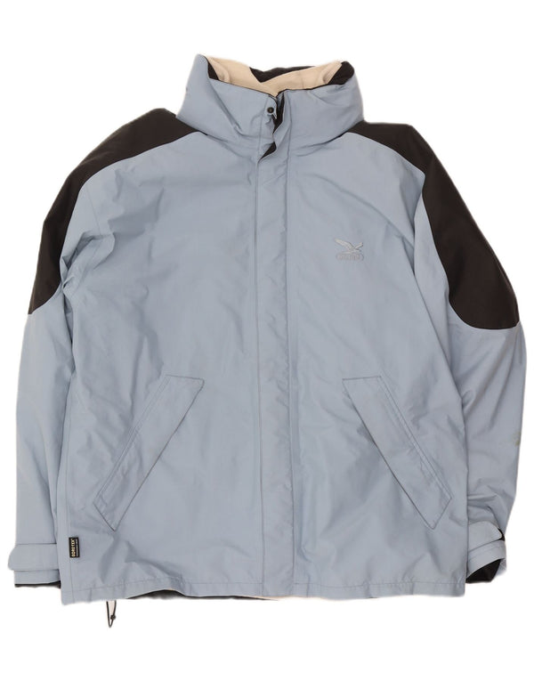 Jachetă de schi SALEWA pentru bărbați UK 42 XL, albastru, poliester color bloc