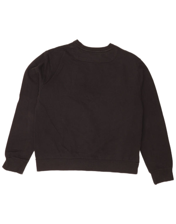 Gas Pulover cu grafic pentru femei UK 20 2XL Bumbac negru