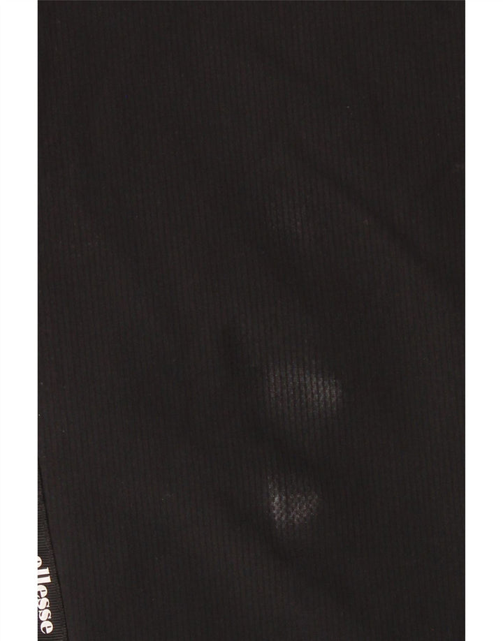 Pantaloni de trening grafic pentru bărbați Ellesse Pantaloni de jogging Mici Poliester negru