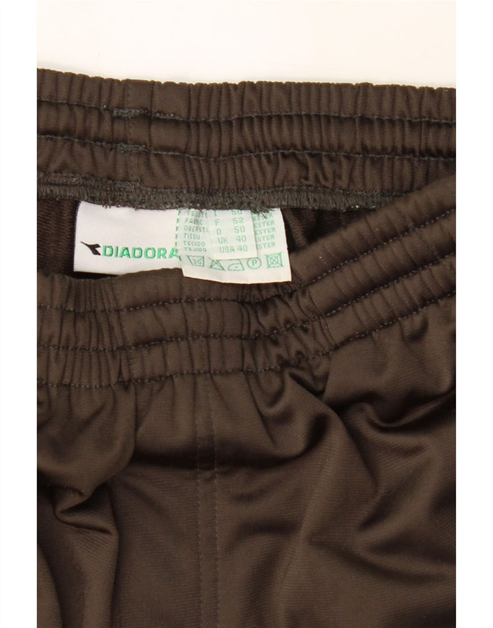 DIADORA Mens Tracksuit Trousers UK 40 Medium  Brown Polyester Vintage Diadora and Second-Hand Diadora from Messina Hembry 