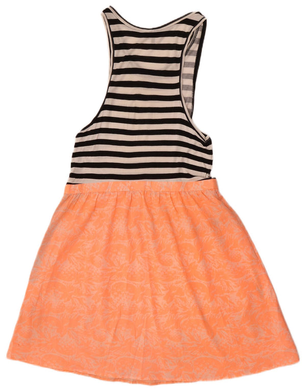 Rochie A-Line fără mâneci Hurley pentru femei UK 18 XL, cu dungi multicolore